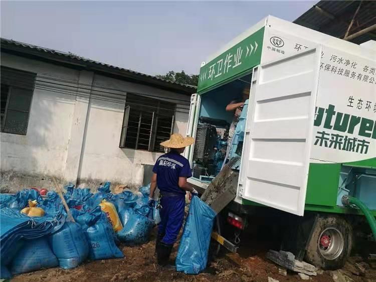 杨陵工业污泥压干处理